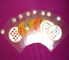 Wholesale transparent plastic playing card