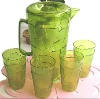 Wholesale Plastic water jug with four cup SM8282