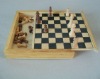 wooden chess