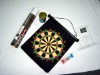 magnetic rolling dartboard