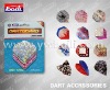 Wholesale bright-coloured dart flights
