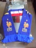 Wholesale knitted fans scarf,one of bestselling world cup products
