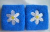Wholesale Embroidery logo sport wristband
