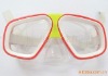 Wholesale fashion silicone swimming glasses