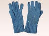 winter glove/knitted glove/ladies' glove