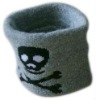 Wholesale hot!fashion skeleton head wristband