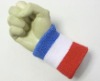 Wholesale stripes color terry wristband