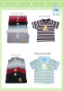 Wholesale 100% cotton PIQUE summer children t-shirt with collar