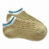 Wholesale women's ankle socks with wool knickerbocker yarn
