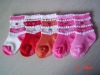 Wholesale 100% cotton baby socks B-S-84001