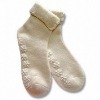 women full terry angora socks thermal socks
