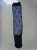 ladies' half opaque knee high sock