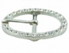 Wholesale round crystal buckle hardware
