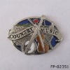 Wholesale Country music guitar buckle for belt