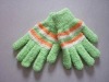 Wholesale 2011 winter gloves-stripe