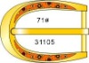 Wholesale 25mm lady fashion belt buckle