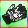 Wholesale fashion black gloves