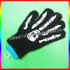 Wholesale luminous skeleton gloves