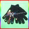 Wholesale girl pvc dotted gloves