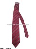 Wholesale 100% polyester woven tie men's necktie