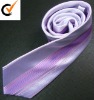 Wholesale Silk Like Bordered Polyester Necktie