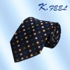 Wholesale Novel design dot silk necktie for men