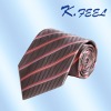 Wholesale Fashion stripe polyester neck tie
