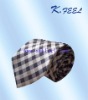 Wholesale Customized check silk tie
