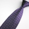 Wholesale men's 100% polyester neck tie