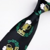Wholesale men's 100% polyester neck tie