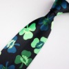Wholesale men's 100% polyester neck tie