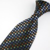 Wholesale men's 100% polyester neck tie