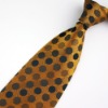 Wholesale men's 100% polyester neck tie