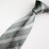 Wholesale men's 100% polyester neck tie
