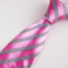 Wholesale men's 100% polyester neck tie