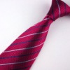 Wholesale men's 100% polyester neck tie