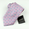 Wholesale men's 100% polyester neck tie