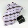 Wholesale men's 100% polyester neck tie