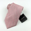 Wholesale men's 100% polyester neck tie
