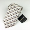 Wholesale men's 100% polyester neck tie
