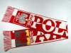 Wholesale tatting acrylic jacquard scarves, football scarves, soccer scarves