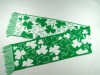 Wholesale tatting acrylic jacquard scarves, football scarves, soccer scarves
