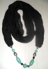 Wholesale scarf with beads in fashion accessories