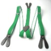 Wholesale Three Elastic Suspenders with PU clip & metal adjustble buckle