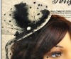 Wholesale 2011 stylish lady's mini top hat/hair clips/headband