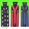 Wholesale Jacquard Elastic Suspenders