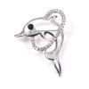 Wholesale Costume dolphin-shaped Jewelry Brooch