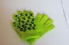Wholesale 100% acrylic string knitted magic gloves