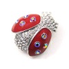 Wholesale Rhinestone Jewelry Ladybird-shaped Pins