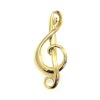 Wholesale God Plated Musical Note Brooch